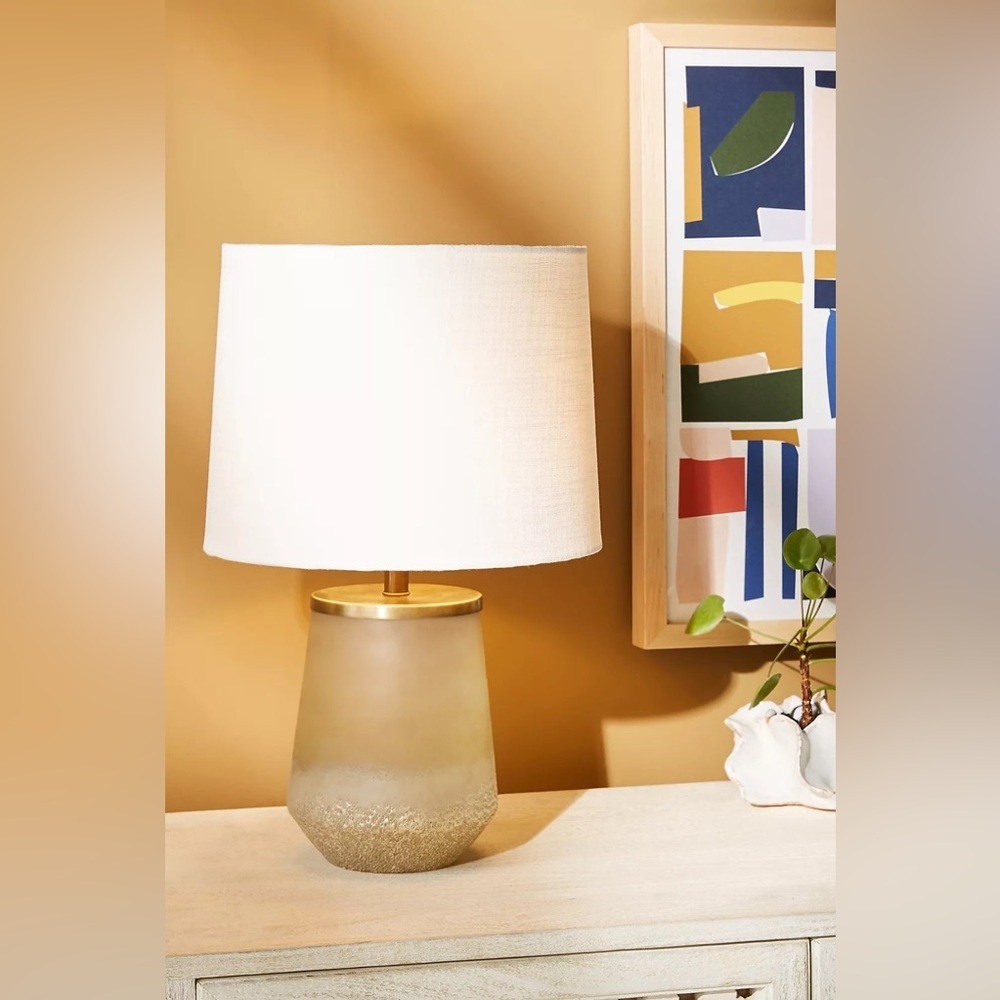 New Anthropologie Moonstruck Table Lamp